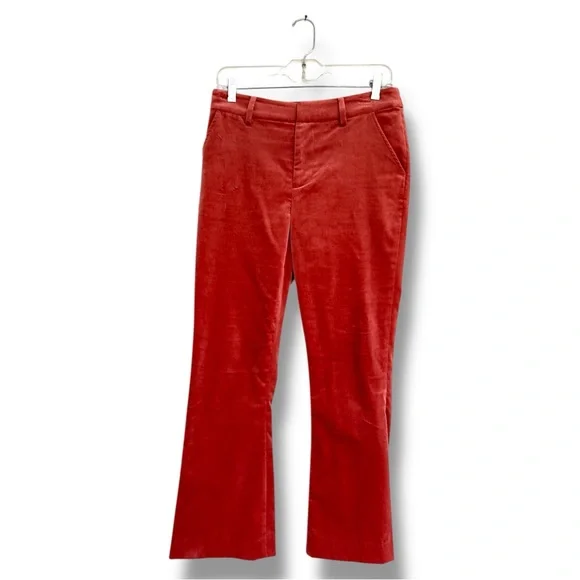 Frame Le Crop Spice Velvet Trousers Size 4 - Picture 2 of 12